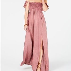 Raviya Ruffled Maxi Dress Cover-Up